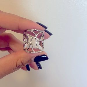 Silver Open Ring